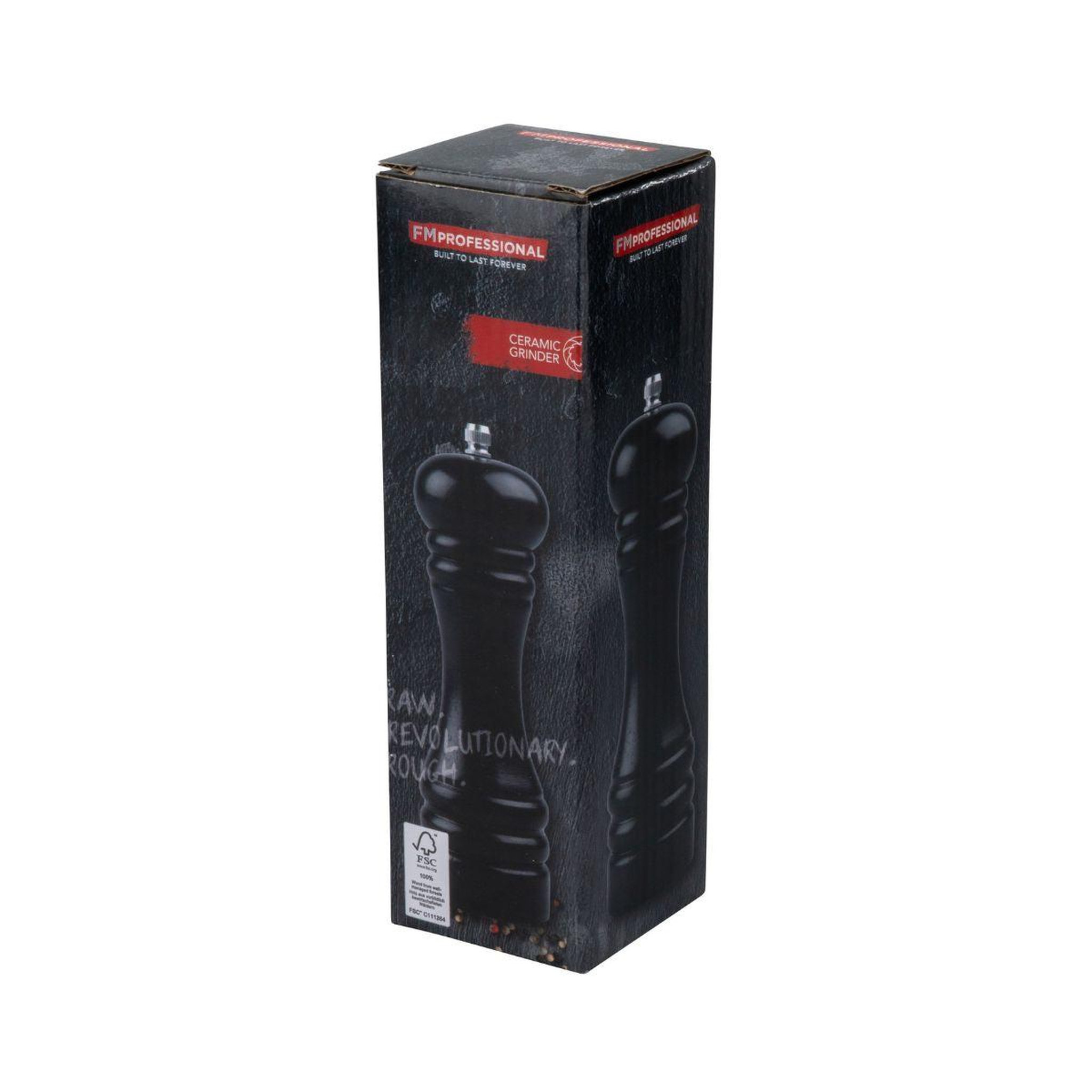 Voir la diapositive 5 : FM PROFESSIONAL Moulin à poivre manuel noir 18 cm fm professional divers