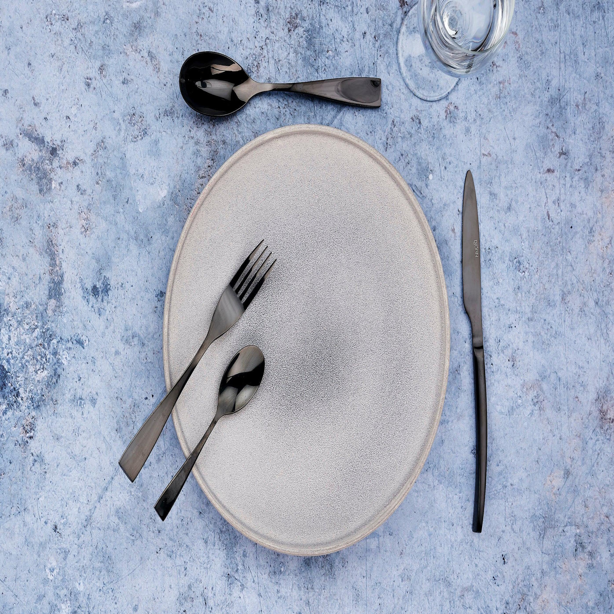 Voir la diapositive 4 : BJORN Coffret 6 petites cuillères SVEN - Black
