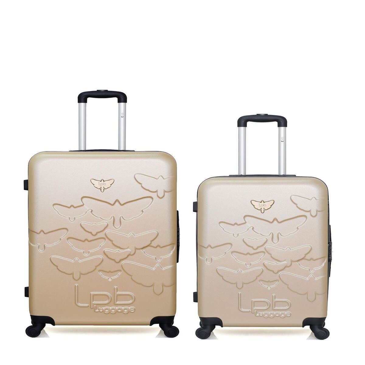 LES P'TITES BOMBES LPB LPB LUGGAGE - LOT DE 2 - Valises grand format et weekend AELYS