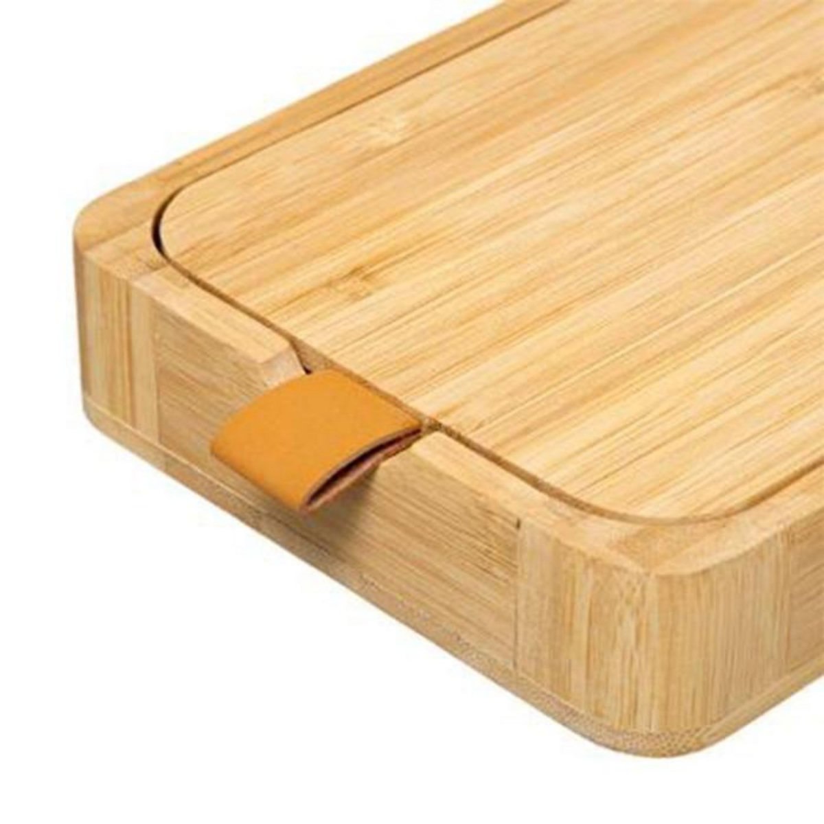 FIVE Boîte à Bijoux & Miroir  Bambou  24cm Naturel