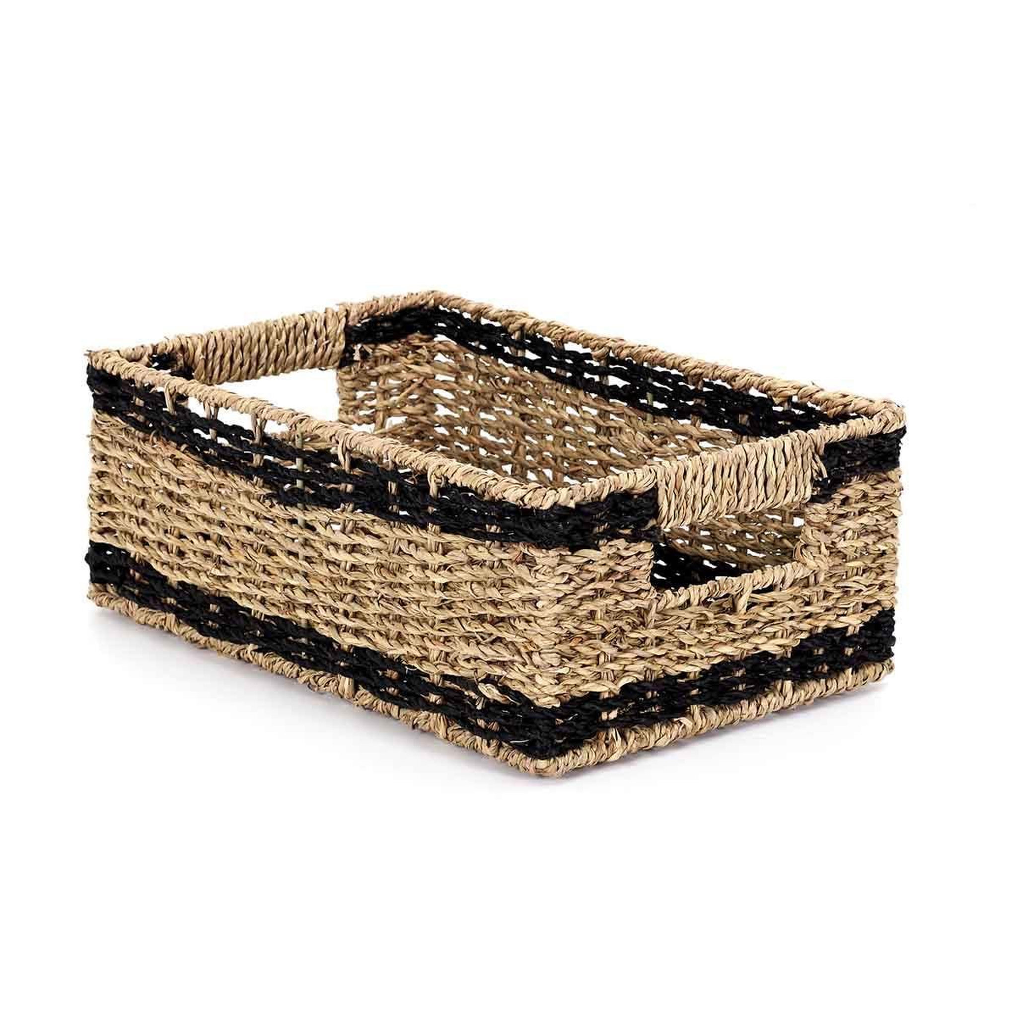 Voir la diapositive 4 : The Home Deco Factory Lot de 3 Paniers de Rangement  Mirage  35cm Noir