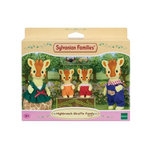 EPOCH SYLVANIAN FAMILIES - Famille Girafe - 4 personnages articulés - Orange - Mixte
