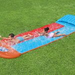 BESTWAY Bestway Toboggan aquatique H2OGO Tsunami Splash Ramp Toboggan double