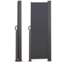 Voir la diapositive 6 : ID MARKET Paravent extérieur rétractable 180 x 300 CM gris anthracite store latéral