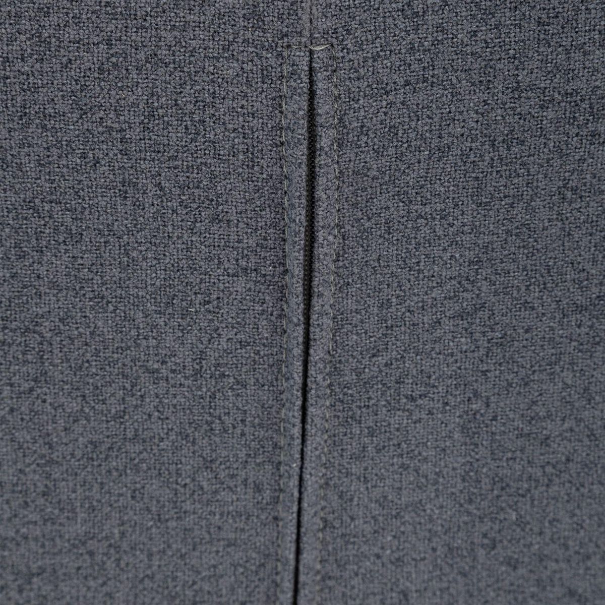 ATMOSPHERA Fauteuil pivotant en tissu et pieds métal HARPER