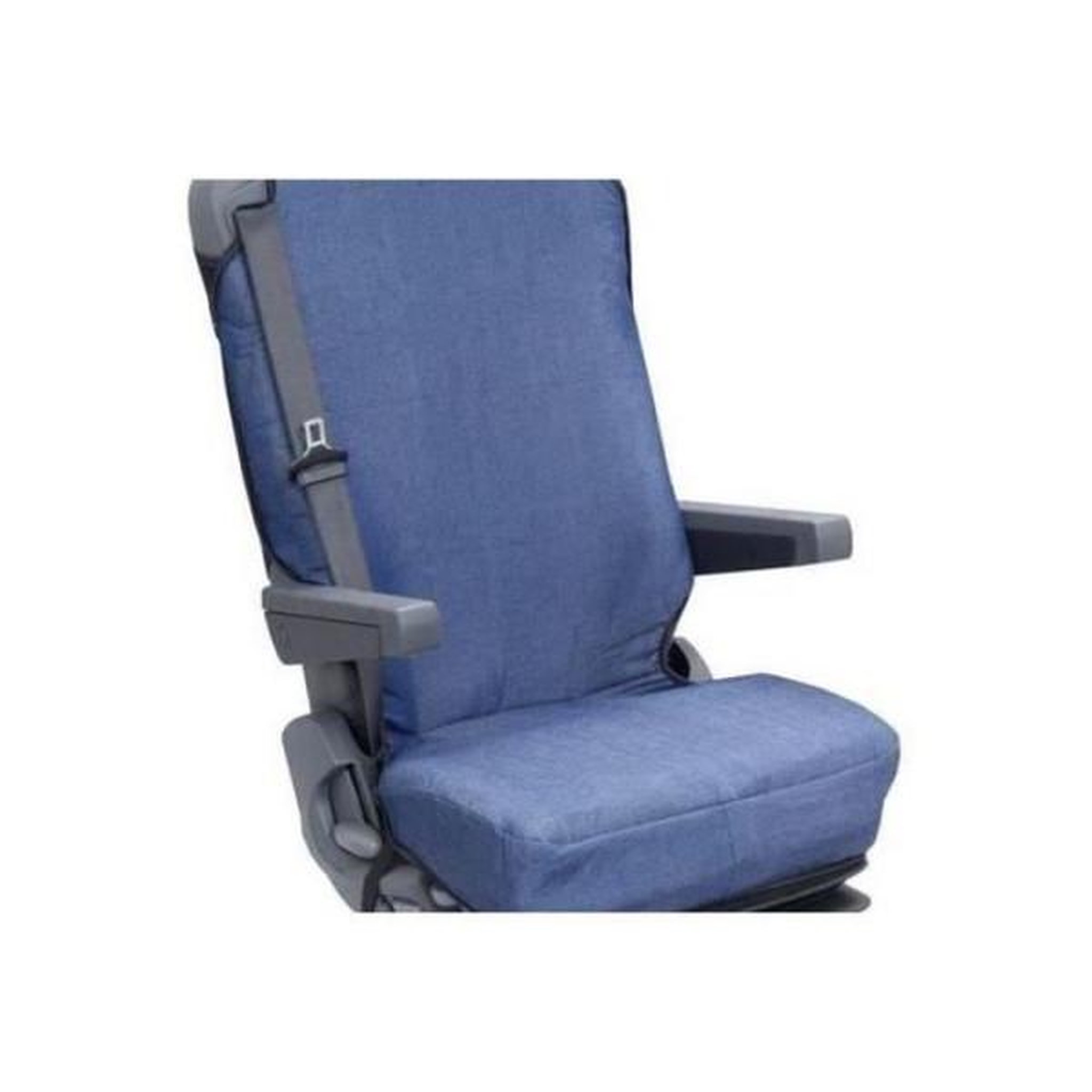 Voir la diapositive 2 : HTC EQUIPEMENT Housse Coton Matelassee Jeans
