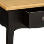 Voir la diapositive 6 : ATMOSPHERA Table de Chevet 1 Tiroir  Chrysa  65cm Noir