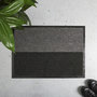 Voir la diapositive 2 : Paris Prix Paillasson Brossant  2 en 1  50x70cm Noir & Gris