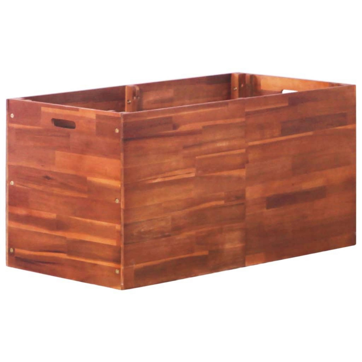 VIDAXL Lit sureleve de jardin Bois d'acacia 100x50x50 cm