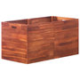 Voir la diapositive 1 : VIDAXL Lit sureleve de jardin Bois d'acacia 100x50x50 cm