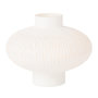 Voir la diapositive 2 : Paris Prix Vase Design Ligne & Boule  Octave  24cm Blanc