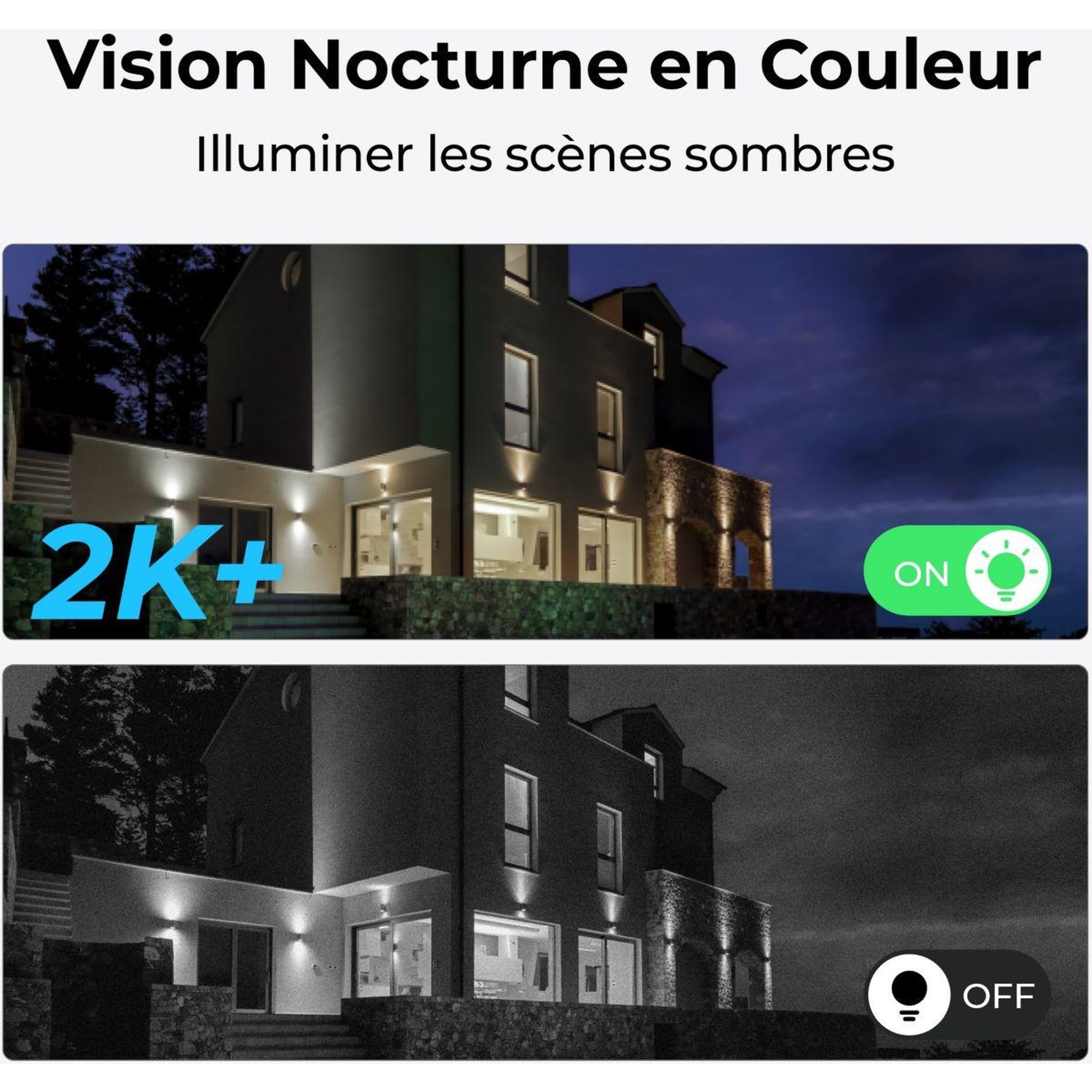 Voir la diapositive 3 : REOLINK Caméra de surveillance b430 3k + panneau solaire