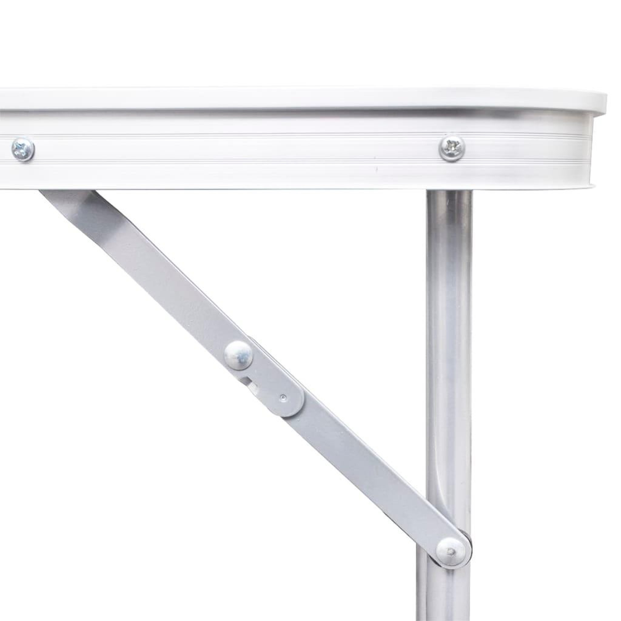Voir la diapositive 3 : VIDAXL Table pliante de camping en aluminium avec hauteur ajustable