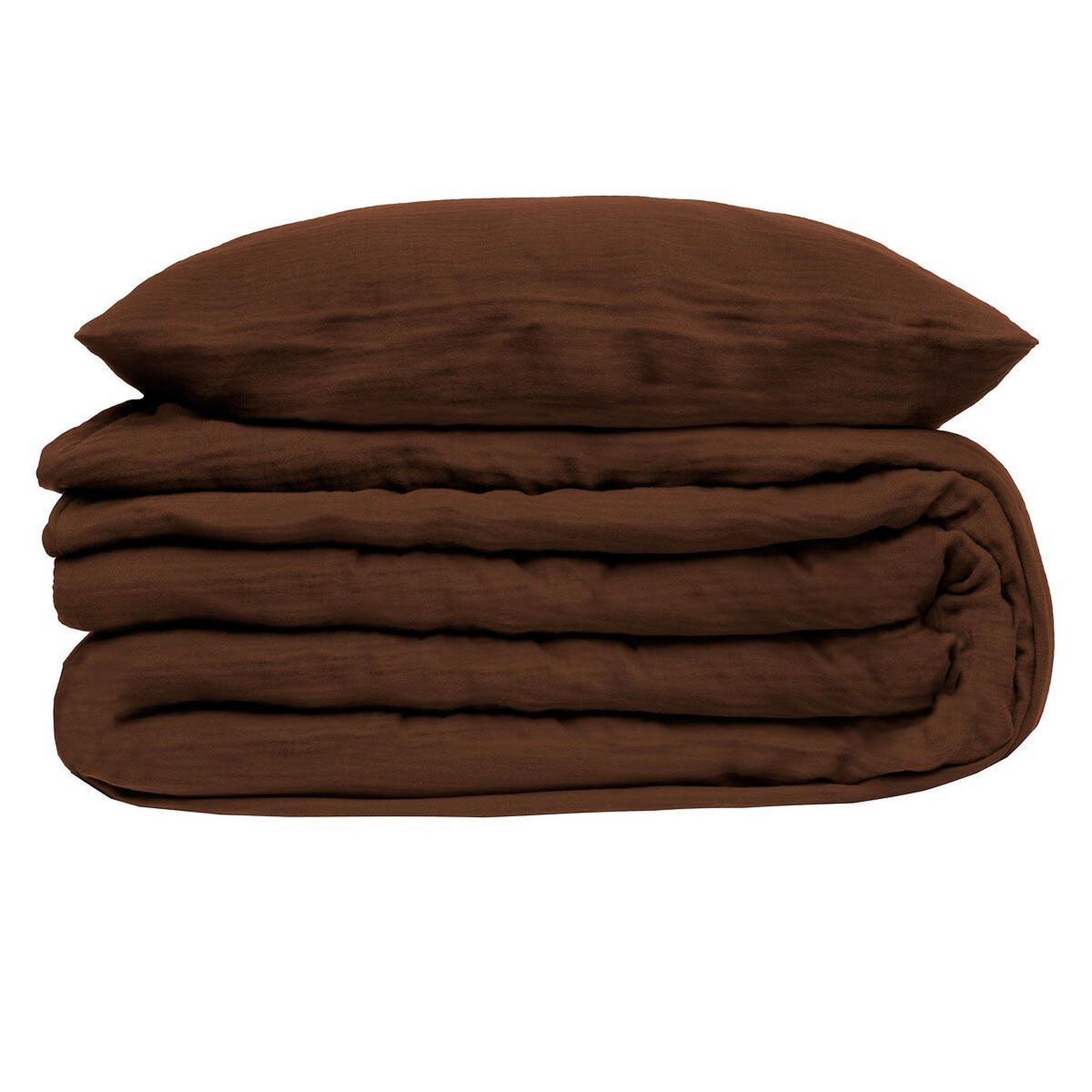 Voir la diapositive 2 : ATMOSPHERA Parure de lit 3 pièces  flora  260x240cm marron