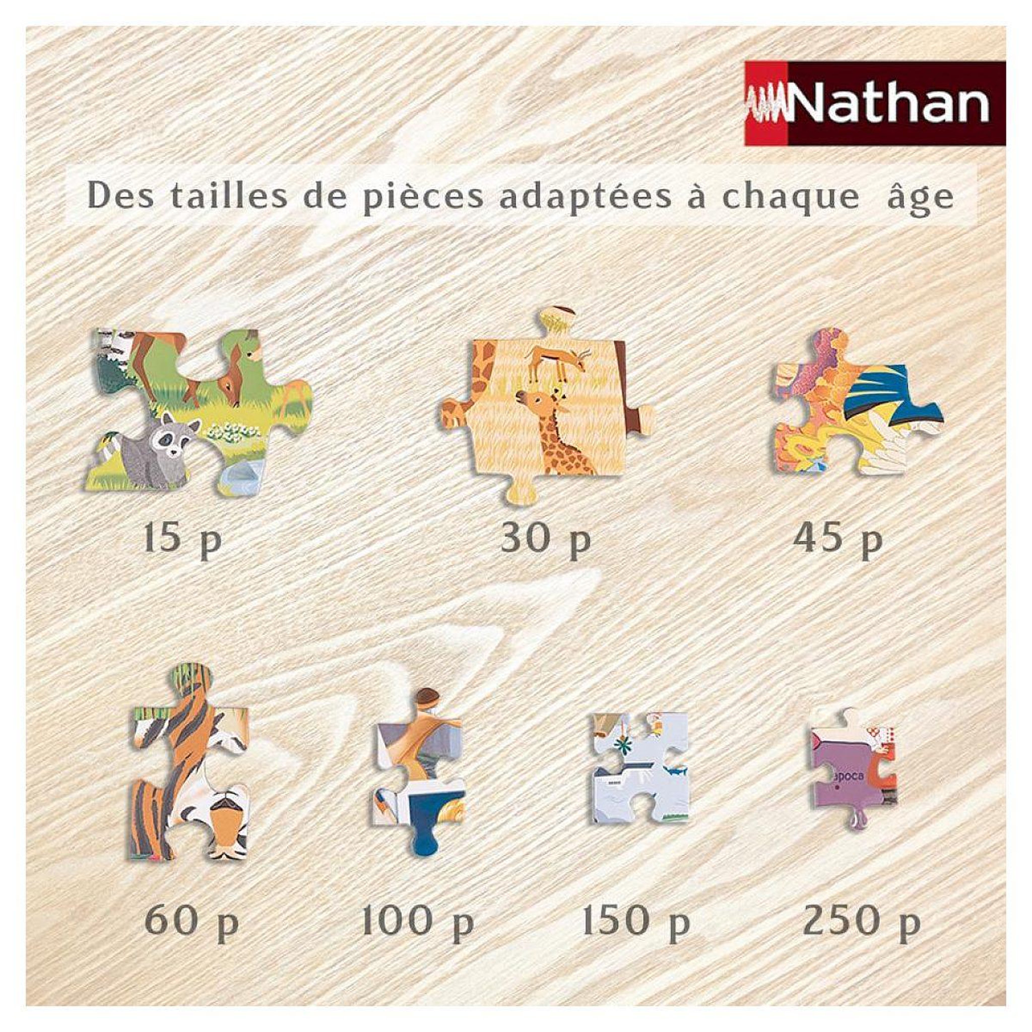 Voir la diapositive 2 : Nathan Puzzle cadre 15 p - les chiots de la pat'patrouille