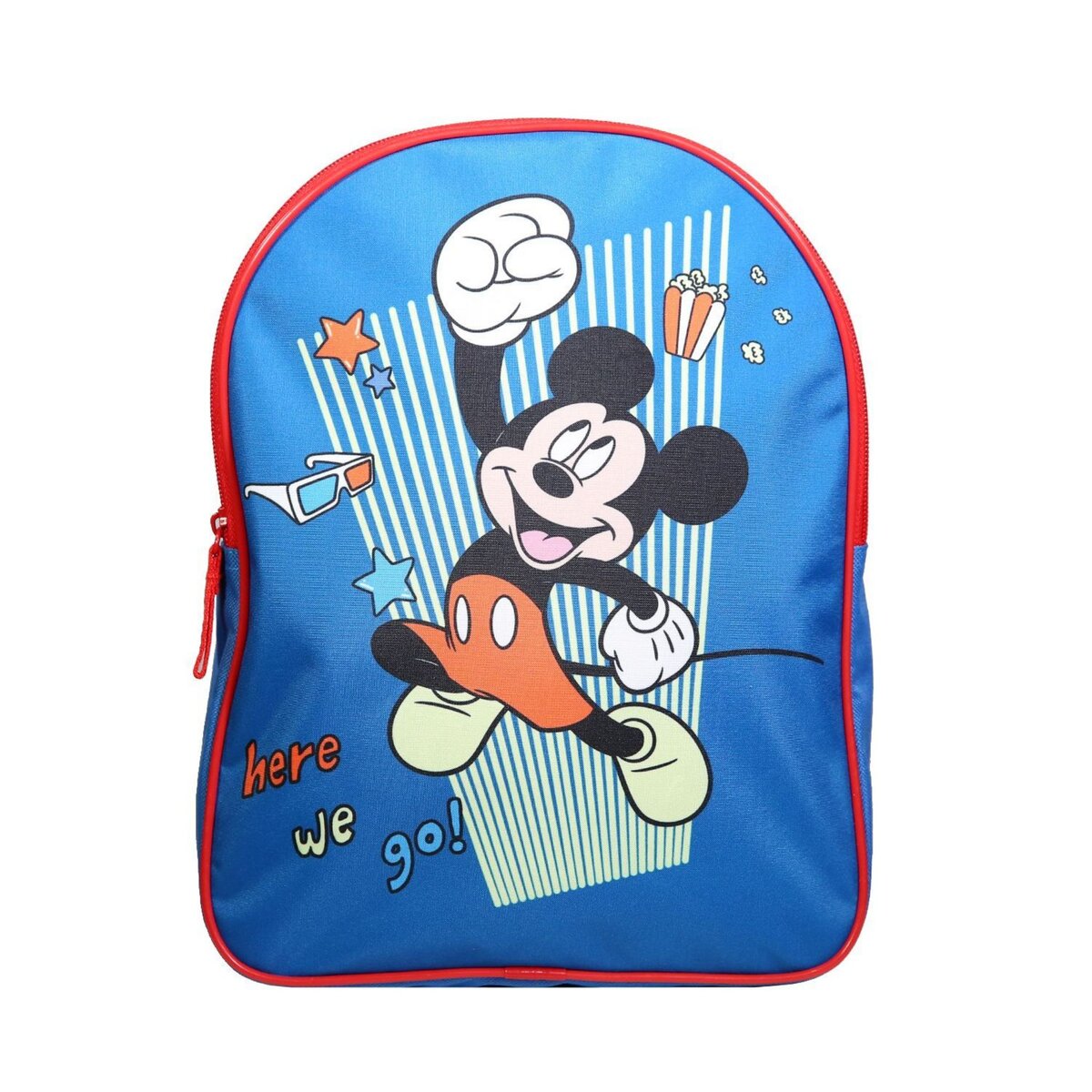 Bagtrotter BAGTROTTER Sac à dos gouter maternelle 31 cm Disney Mickey Bleu