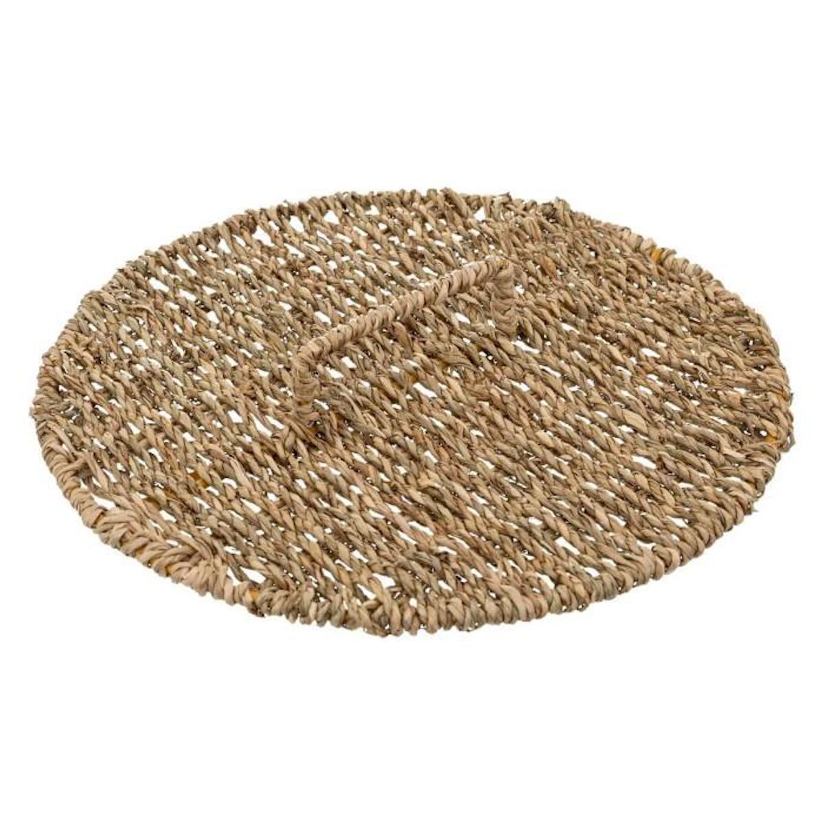 FIVE Poubelle de Salle de Bain  Seagrass  9L Naturel