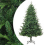 Voir la diapositive 1 : VIDAXL Sapin de Noël artificiel Vert 210 cm PVC et PE