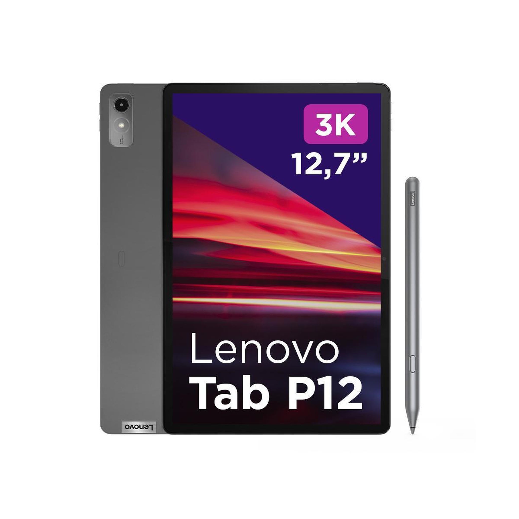 Voir la diapositive 2 : Lenovo Lenovo tab p12 128 go 32,3 cm (12.7 ) mediatek 8 go wi-fi 6 (802.11ax) android 13 gris