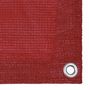 Voir la diapositive 3 : VIDAXL Ecran de balcon Rouge 120x600 cm PEHD