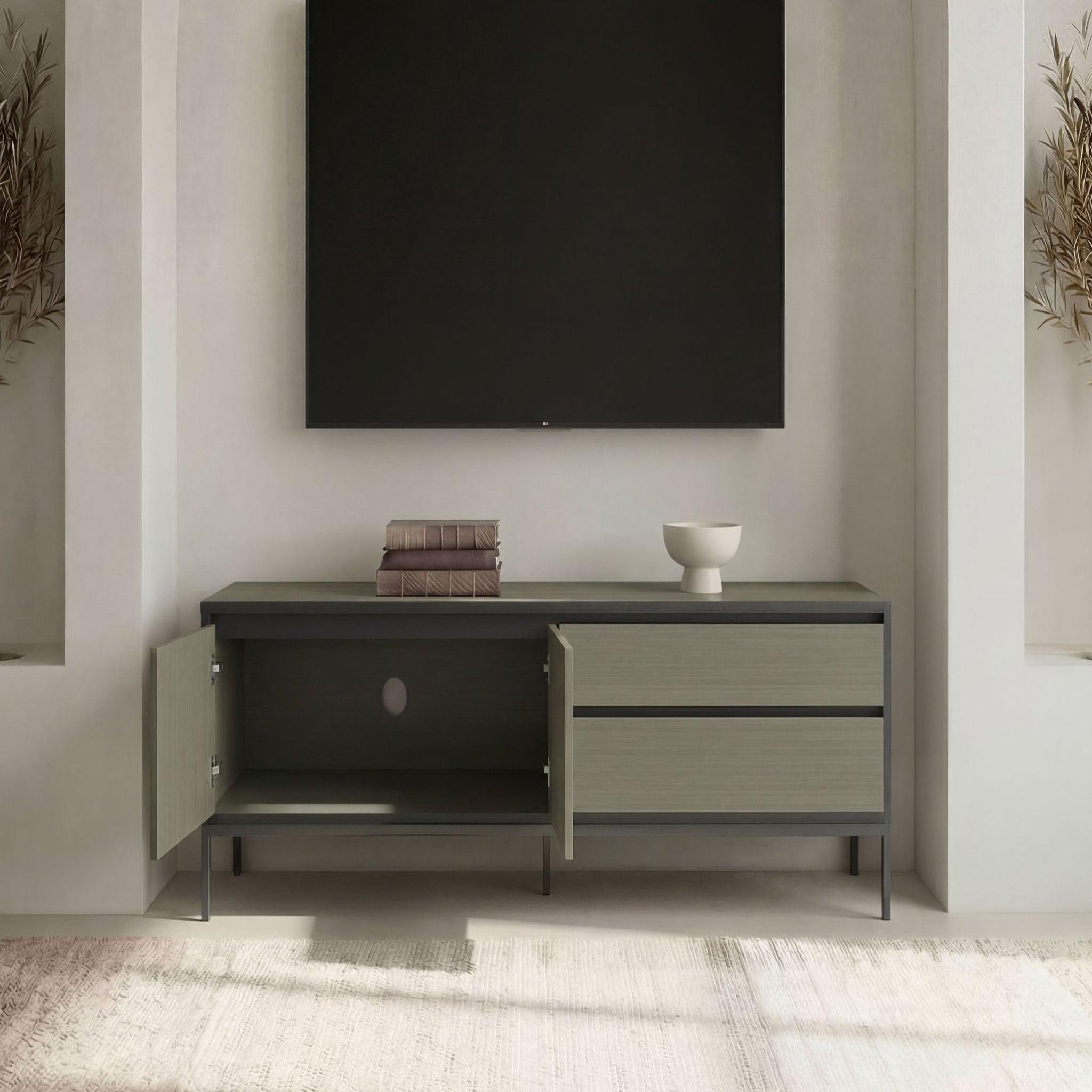 Voir la diapositive 5 : CASANOVA PARIS Vana - meuble tv 180cm en mélamine