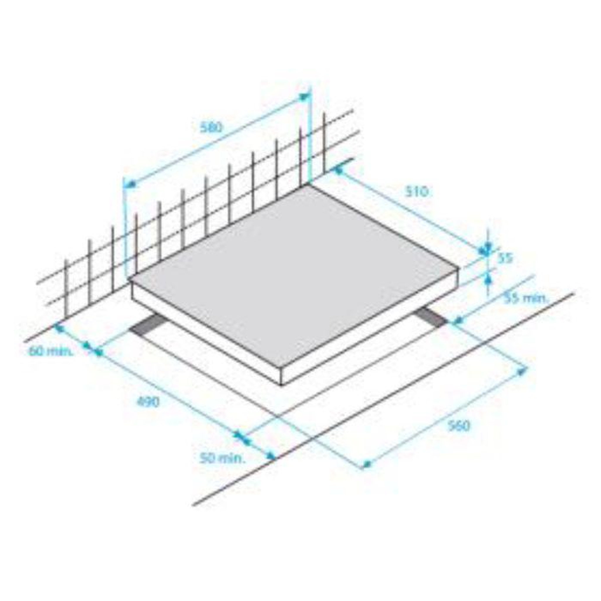 Voir la diapositive 4 : Beko Table de cuisson vitrocéramique 4 feux 6700w noir - hic64502t