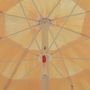 Voir la diapositive 4 : VIDAXL Parasol de plage Naturel 180 cm Style hawaïen