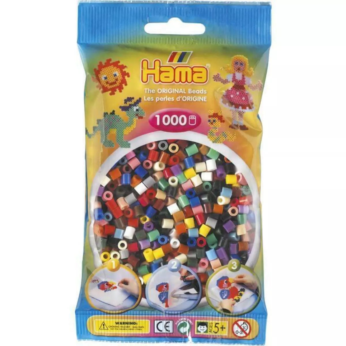 Hama 1000 Perles Mix Couleurs