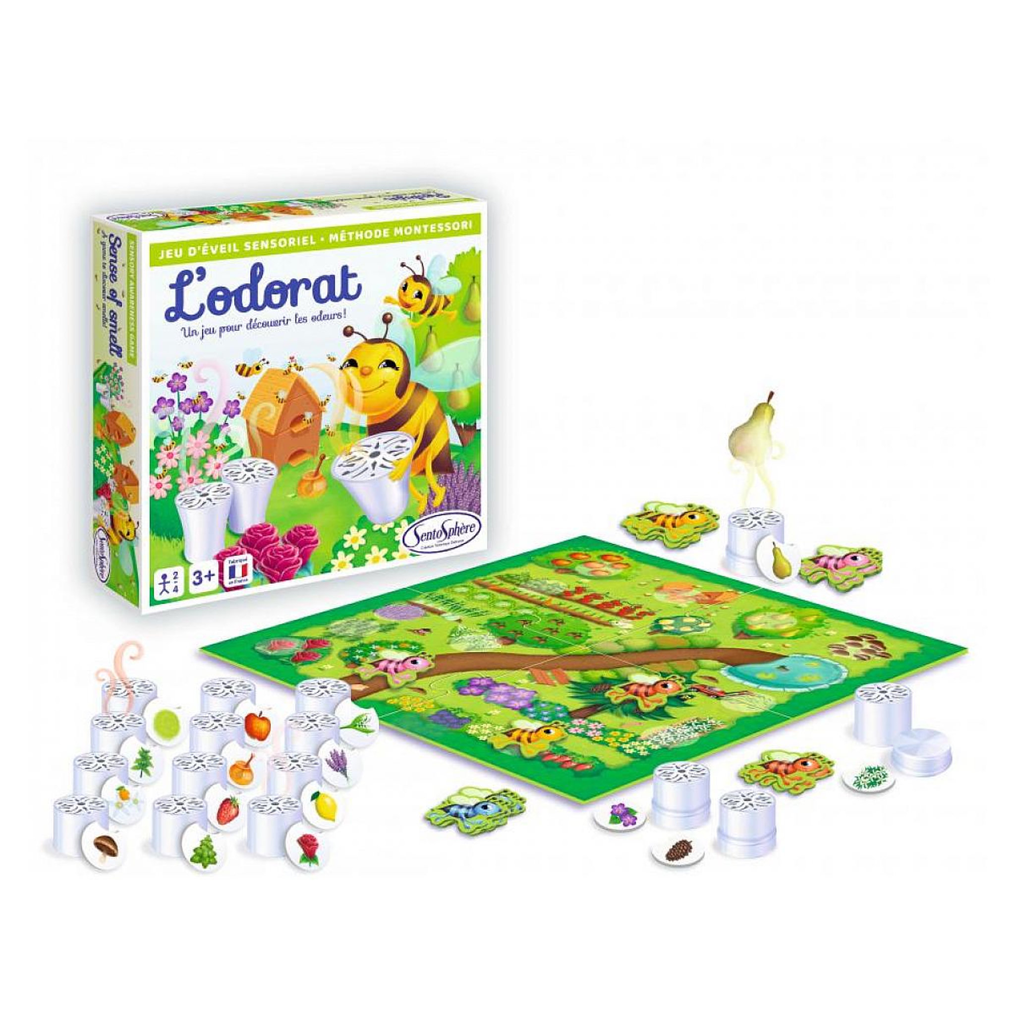Voir la diapositive 2 : Sentosphere Jeu sensoriel - l'odorat jeu des odeurs