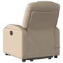 Voir la diapositive 4 : VIDAXL Fauteuil inclinable de massage Cappuccino Similicuir