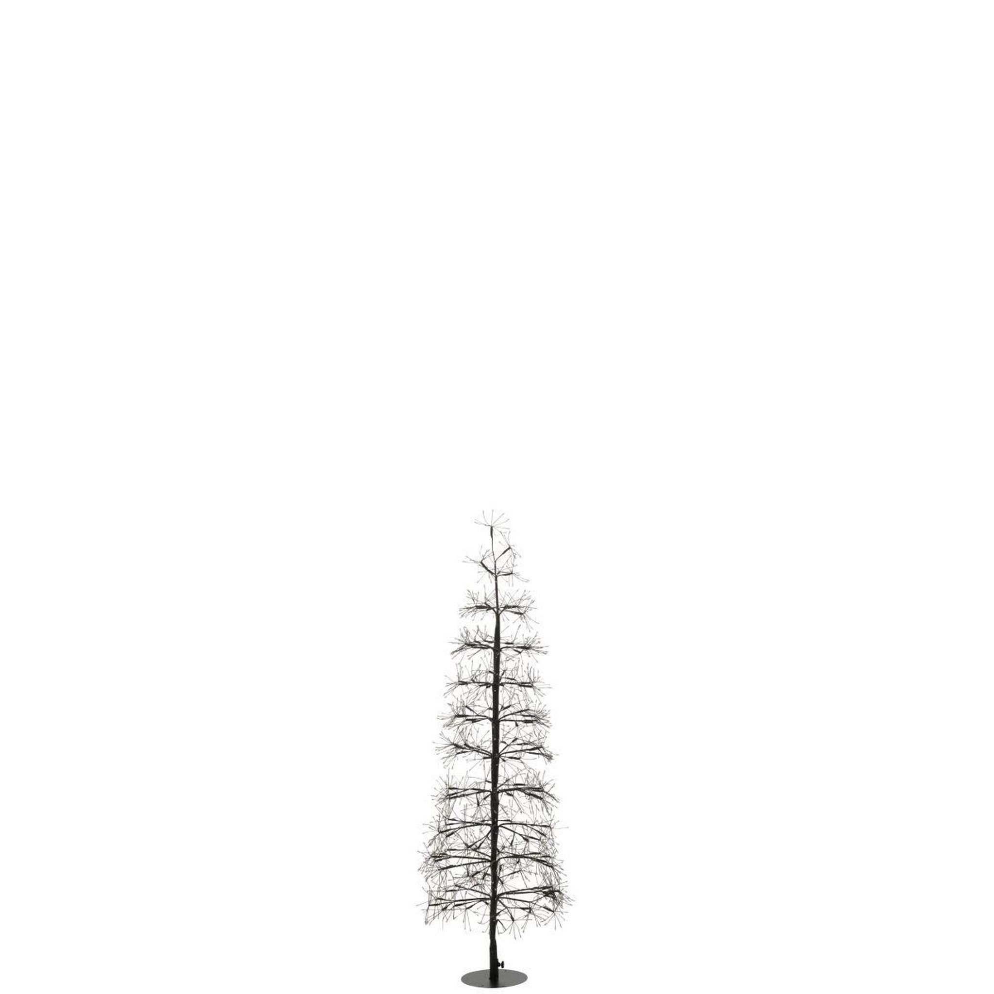 Voir la diapositive 4 : J-LINE Sapin à led en métal  grady  120cm multicolore