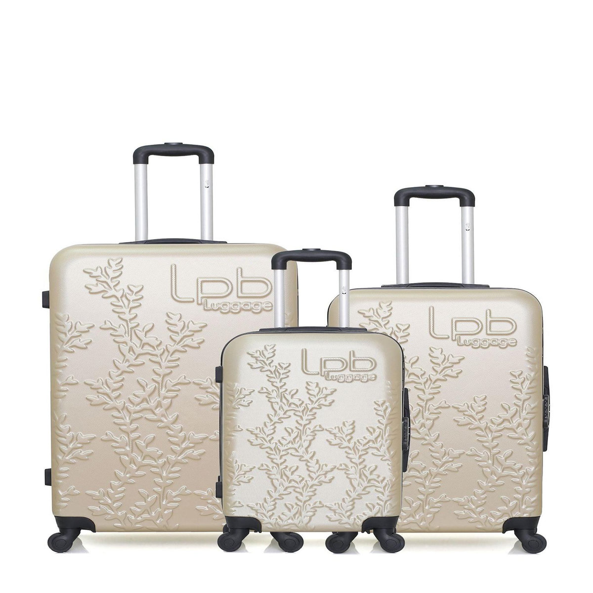 LES P'TITES BOMBES LPB LPB LUGGAGE - LOT DE 3 - Valises grand format, weekend et cabine NAIS