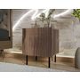 Voir la diapositive 5 : BEST MOBILIER Franco - lot de 2 tables de chevet - effet bois - 45 cm