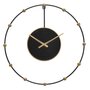 Voir la diapositive 1 : Paris Prix Horloge Murale en Métal  Pearl  61cm Noir