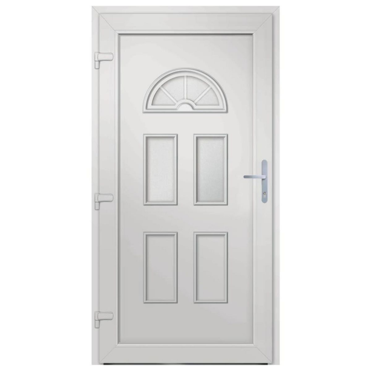 VIDAXL Porte d'entree blanc 98x198 cm PVC