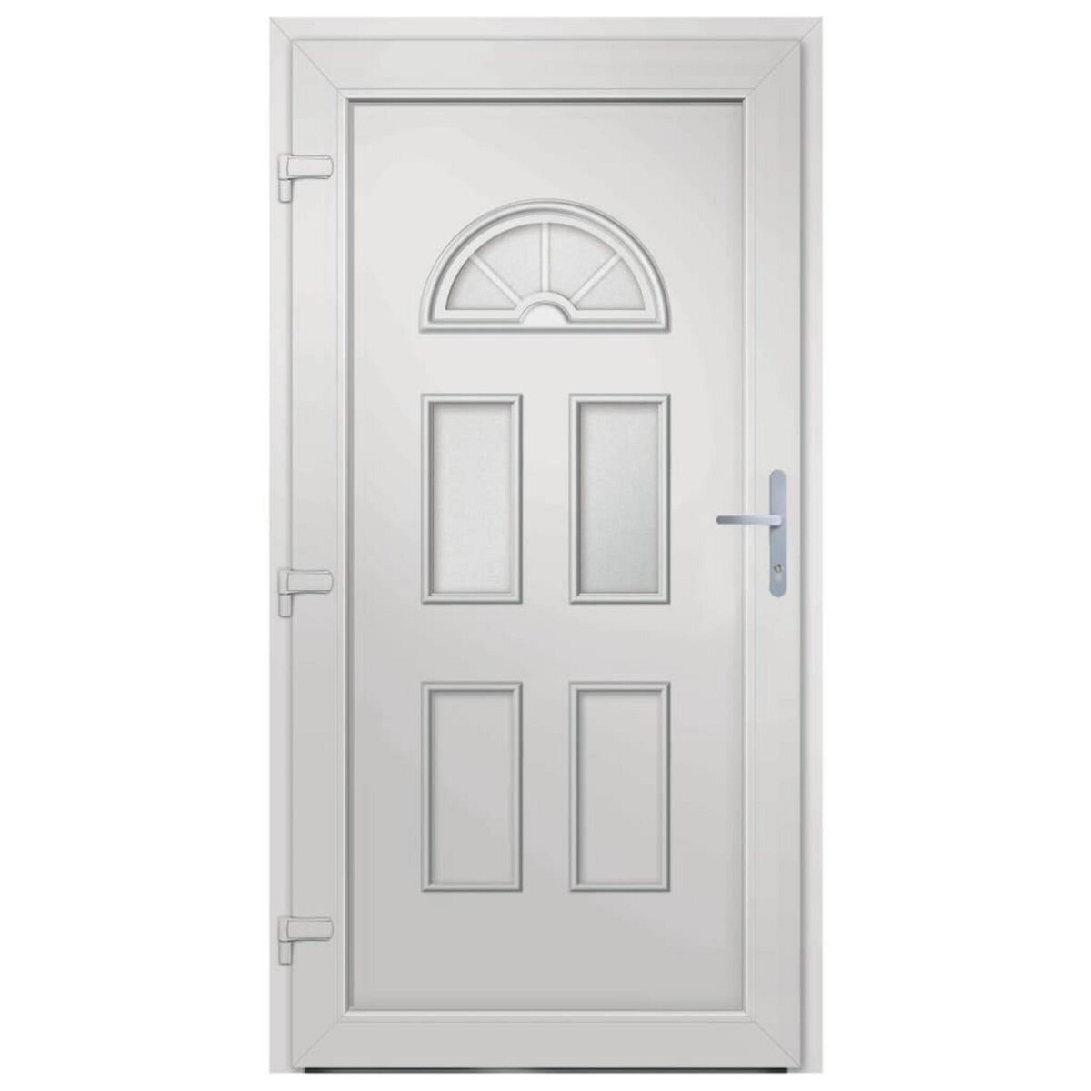 VIDAXL Porte d'entree blanc 98x198 cm PVC