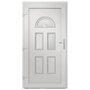 Voir la diapositive 5 : VIDAXL Porte d'entree blanc 98x198 cm PVC