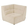 Voir la diapositive 1 : Paris Prix Module Canapé d'Angle Matelassé  Grid  98cm Beige