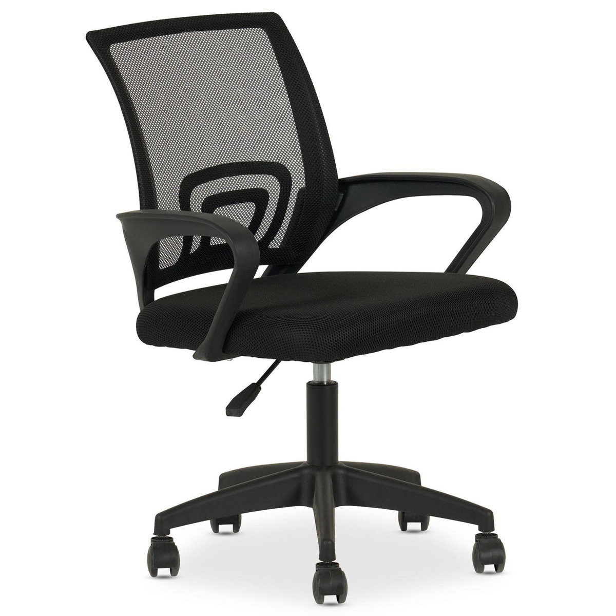 IDIMEX Chaise de bureau ergonomique JAKE réglable en tissu mesh