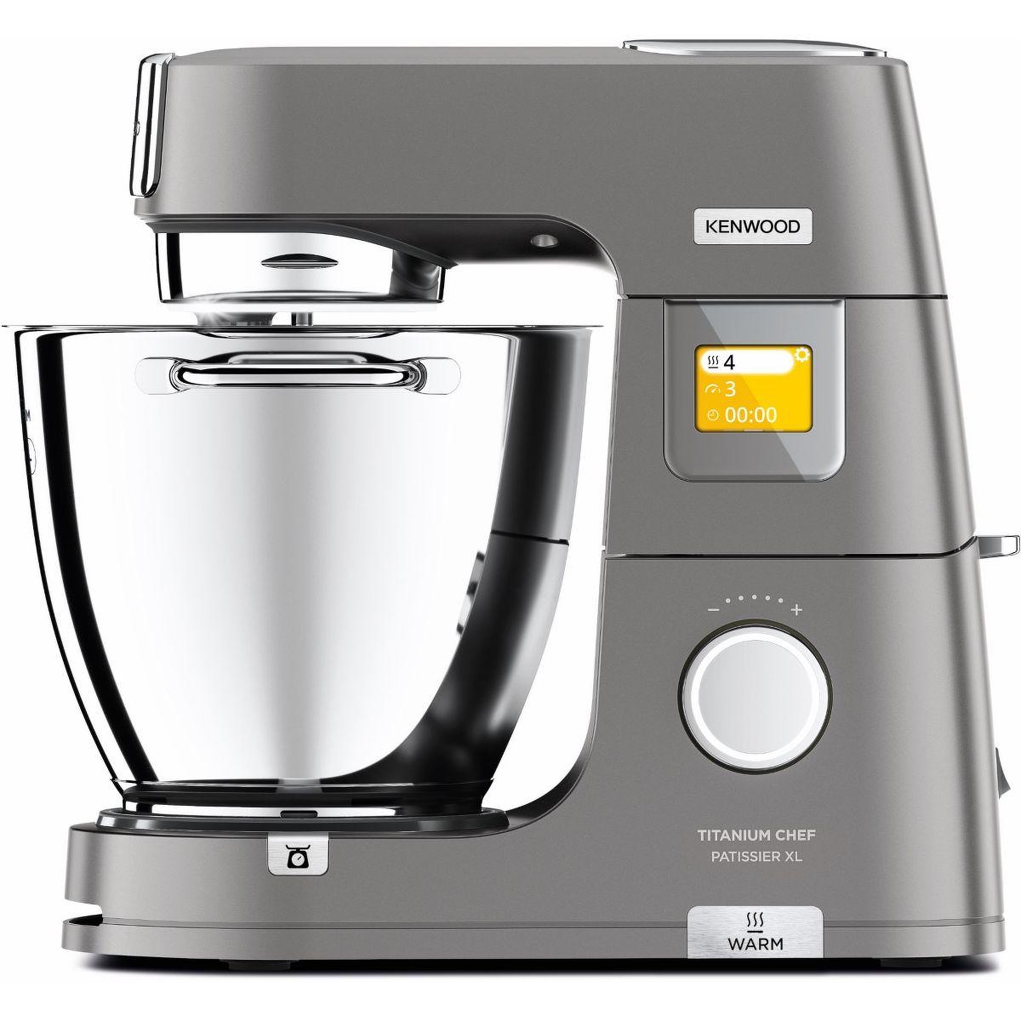 Voir la diapositive 2 : KENWOOD Robot pâtissier kwl90.009si titanium chef patissier xl