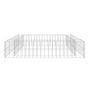 Voir la diapositive 3 : VIDAXL Lit sureleve a gabion Acier galvanise 100x100x20 cm