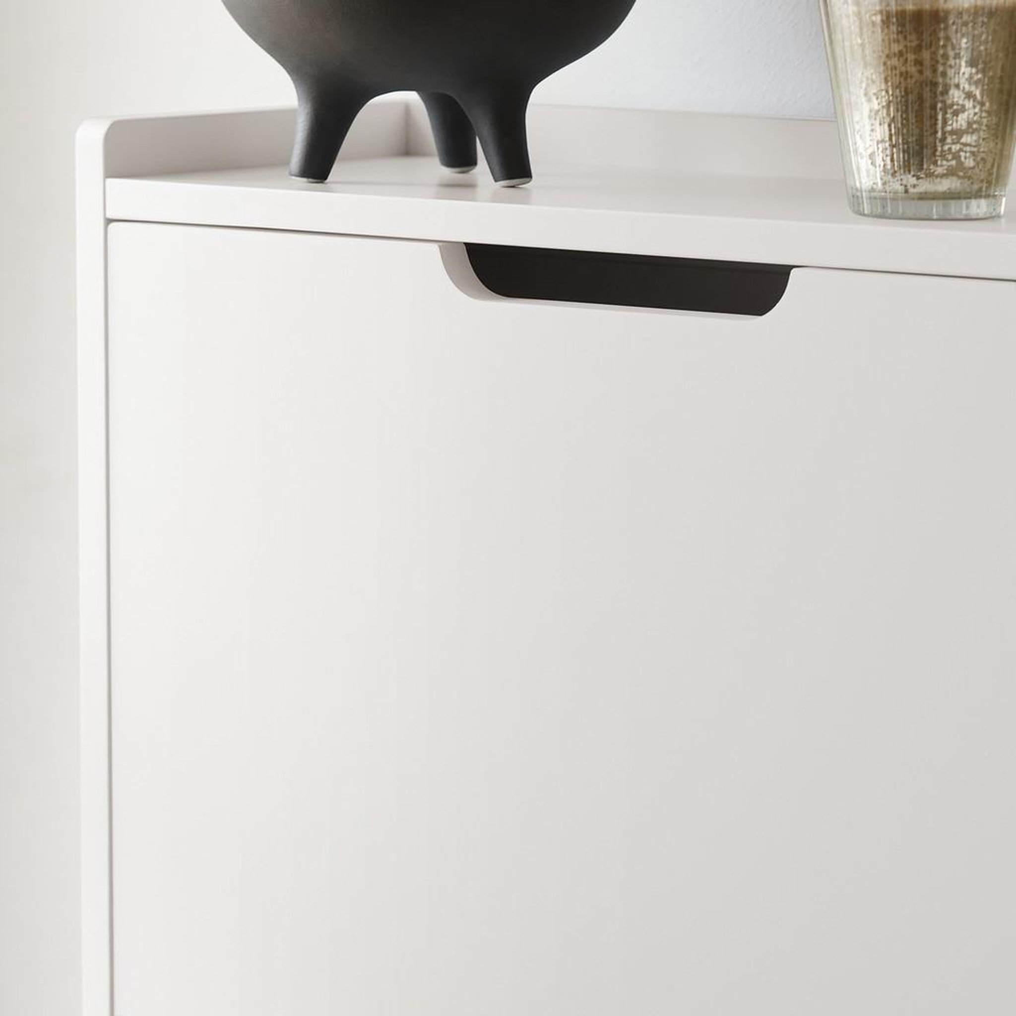 Voir la diapositive 6 : SOBUY SoBuy - Meuble À Chaussures 2 portes - Minimaliste - FSR151