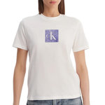 CALVIN KLEIN JEANS T Shirt  Femme Calvin Klein Jeans Monog. Coloris disponibles : Blanc