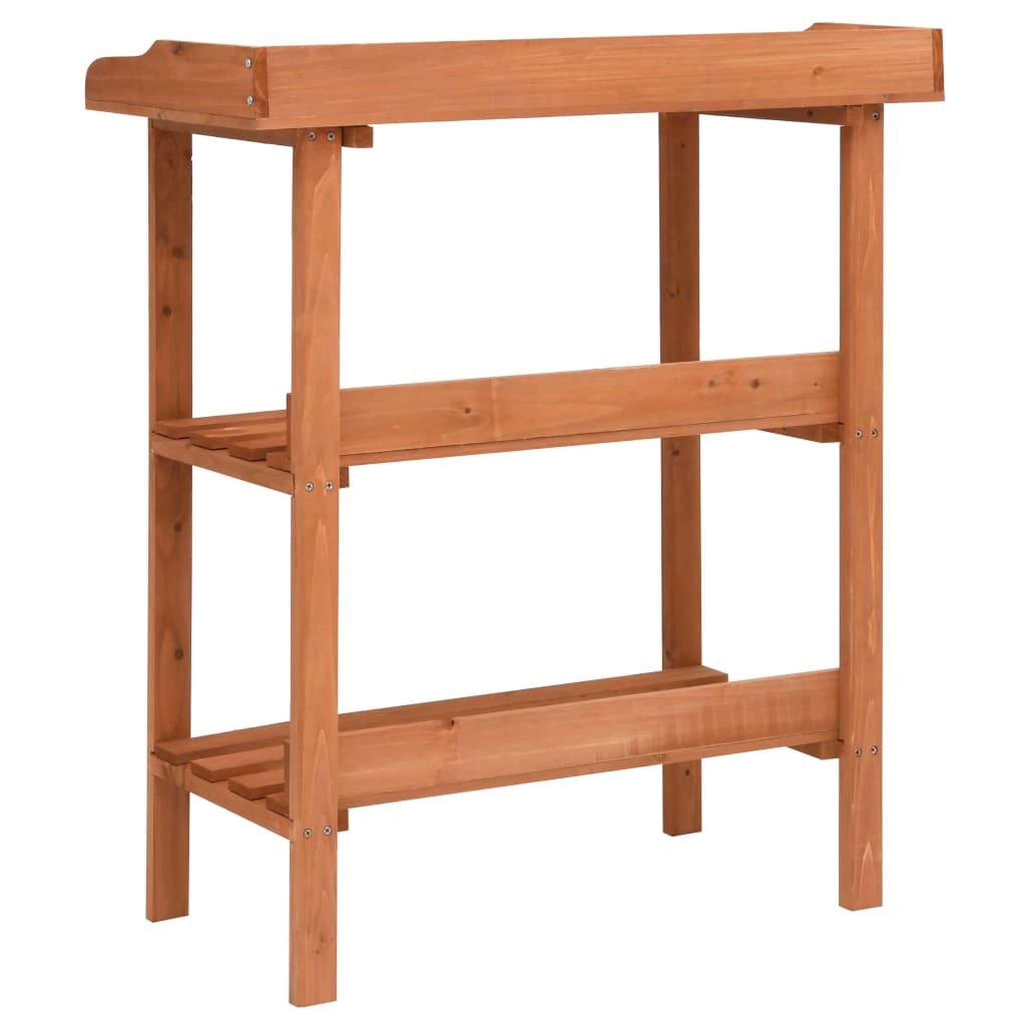 Voir la diapositive 4 : VIDAXL Support pour plantes 76x37x89 cm bois de sapin
