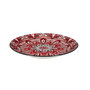 Voir la diapositive 2 : Paris Prix Lot de 6 Assiettes Plates  Jaipur  19cm Rouge