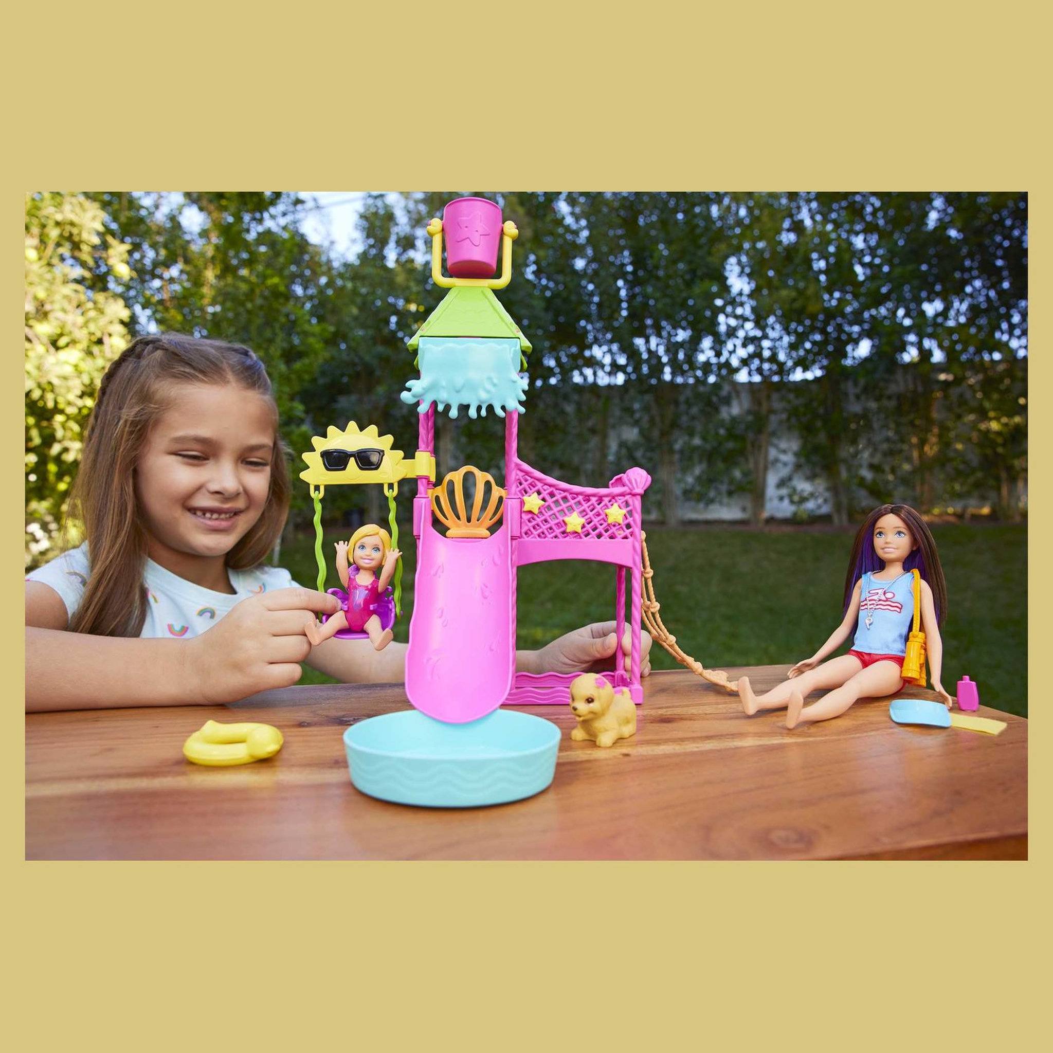 Voir la diapositive 3 : BARBIE Coffret Barbie Skipper Parc aquatique