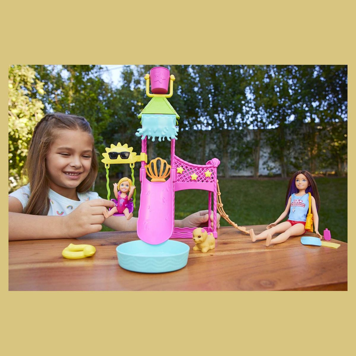BARBIE Coffret Barbie Skipper Parc aquatique