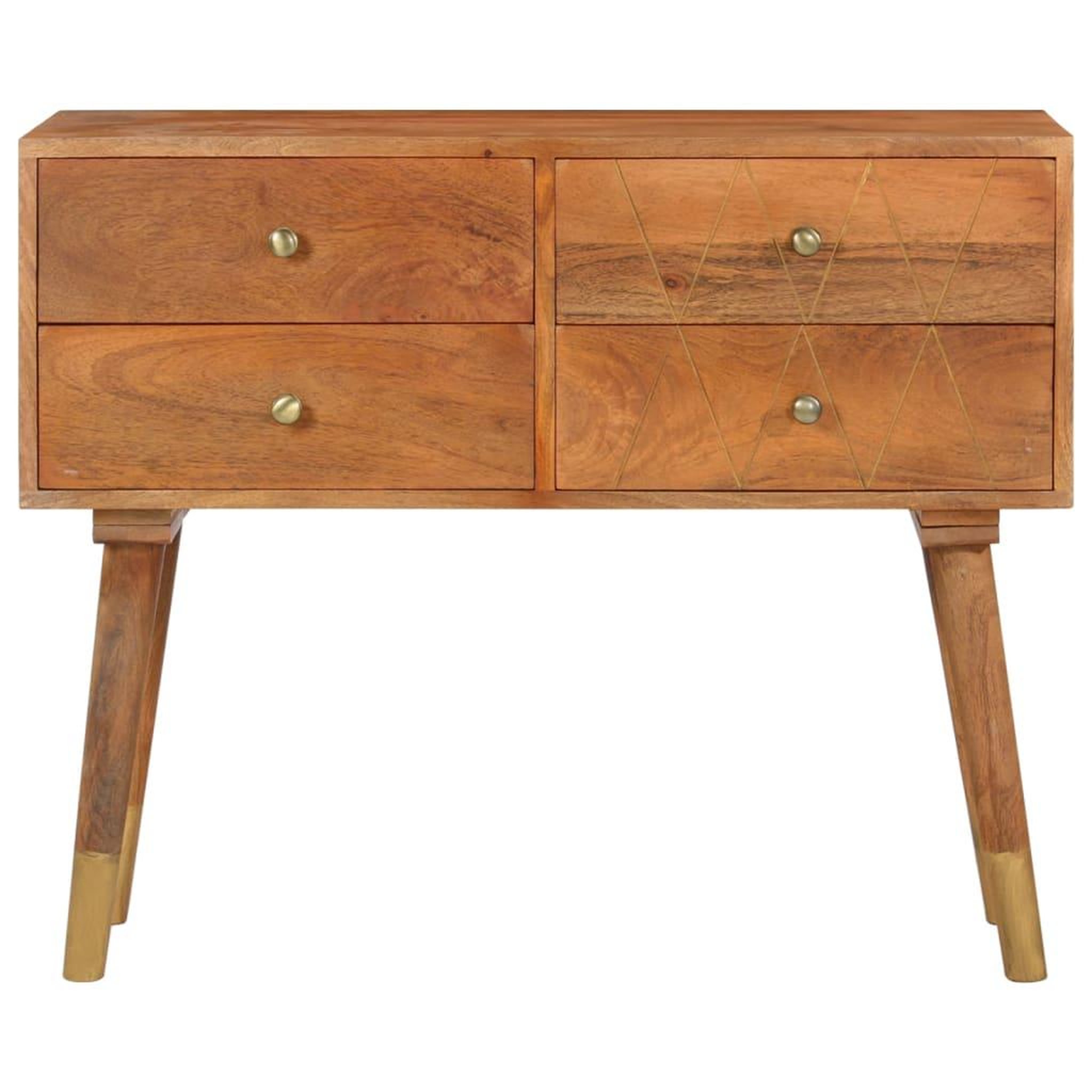 Voir la diapositive 3 : VIDAXL Buffet 85x40x70 cm Bois de manguier solide