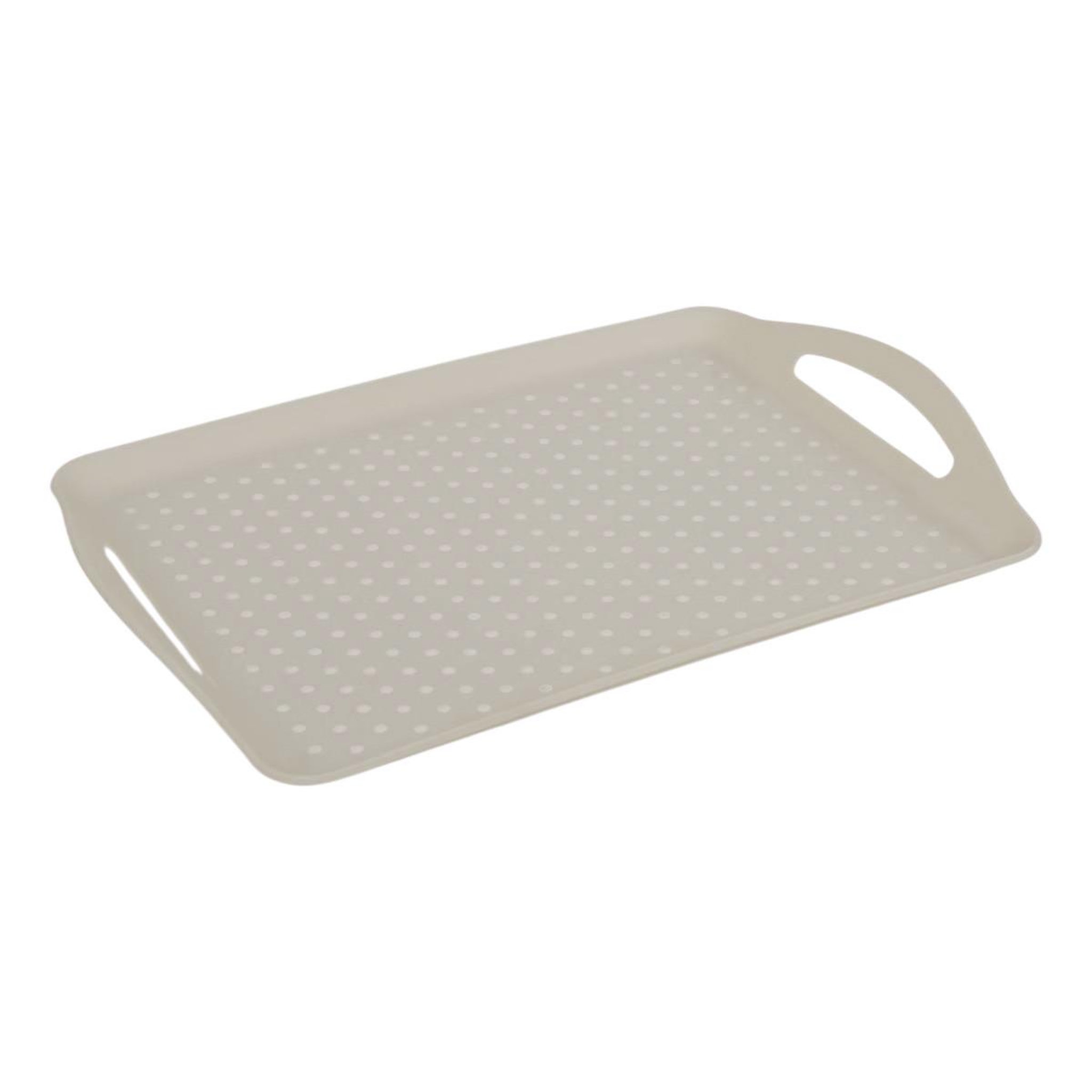 FIVE Plateau de Service Anti-Dérapant  Poly  45cm Beige