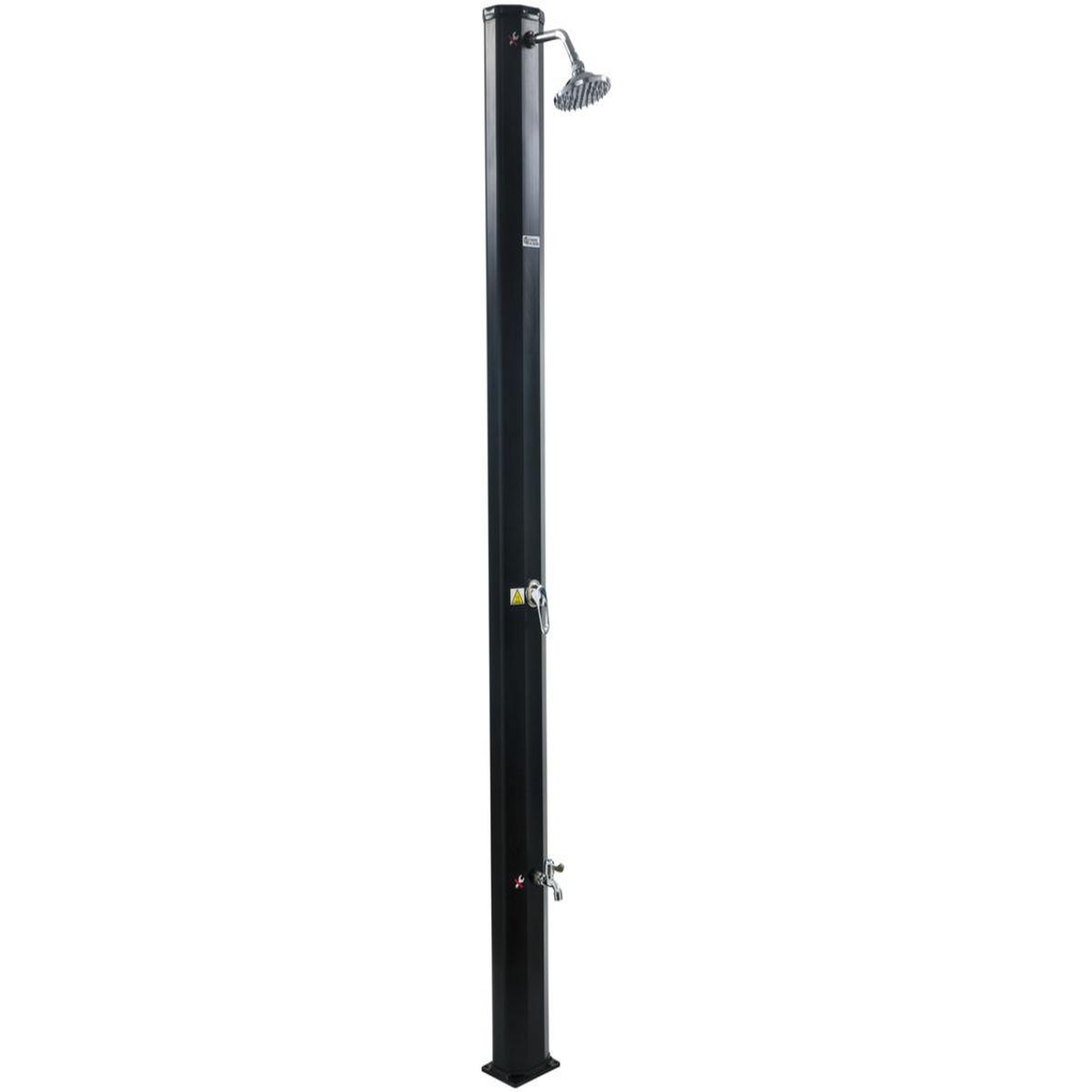 Voir la diapositive 1 : Habitat et Jardin Douche solaire piscine PVC  Fresh 11  - 35L + mitigeur et rince-pieds